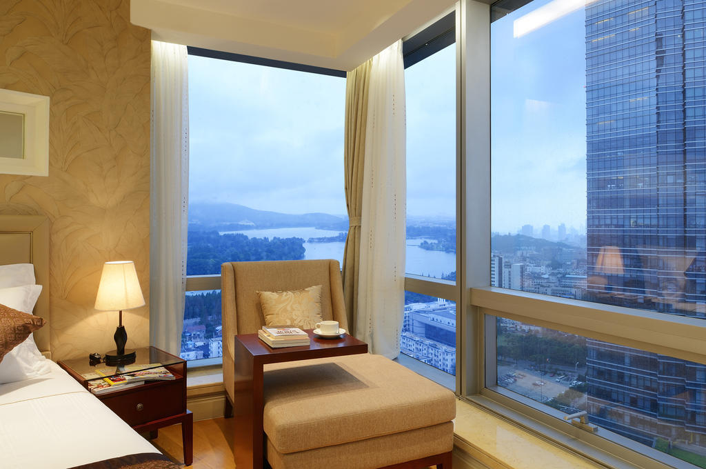 Yousu Hotel & Apartment Nanjing Xuanwu Lake Jinmao Plaza Branch Habitación foto