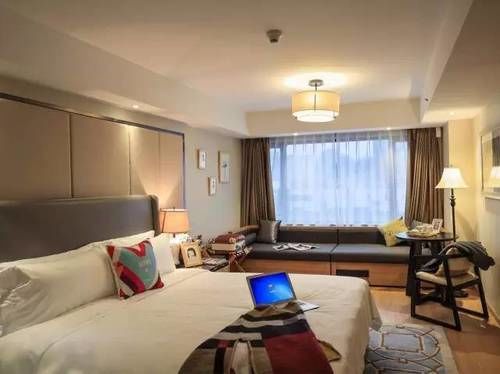 Yousu Hotel & Apartment Nanjing Xuanwu Lake Jinmao Plaza Branch Exterior foto